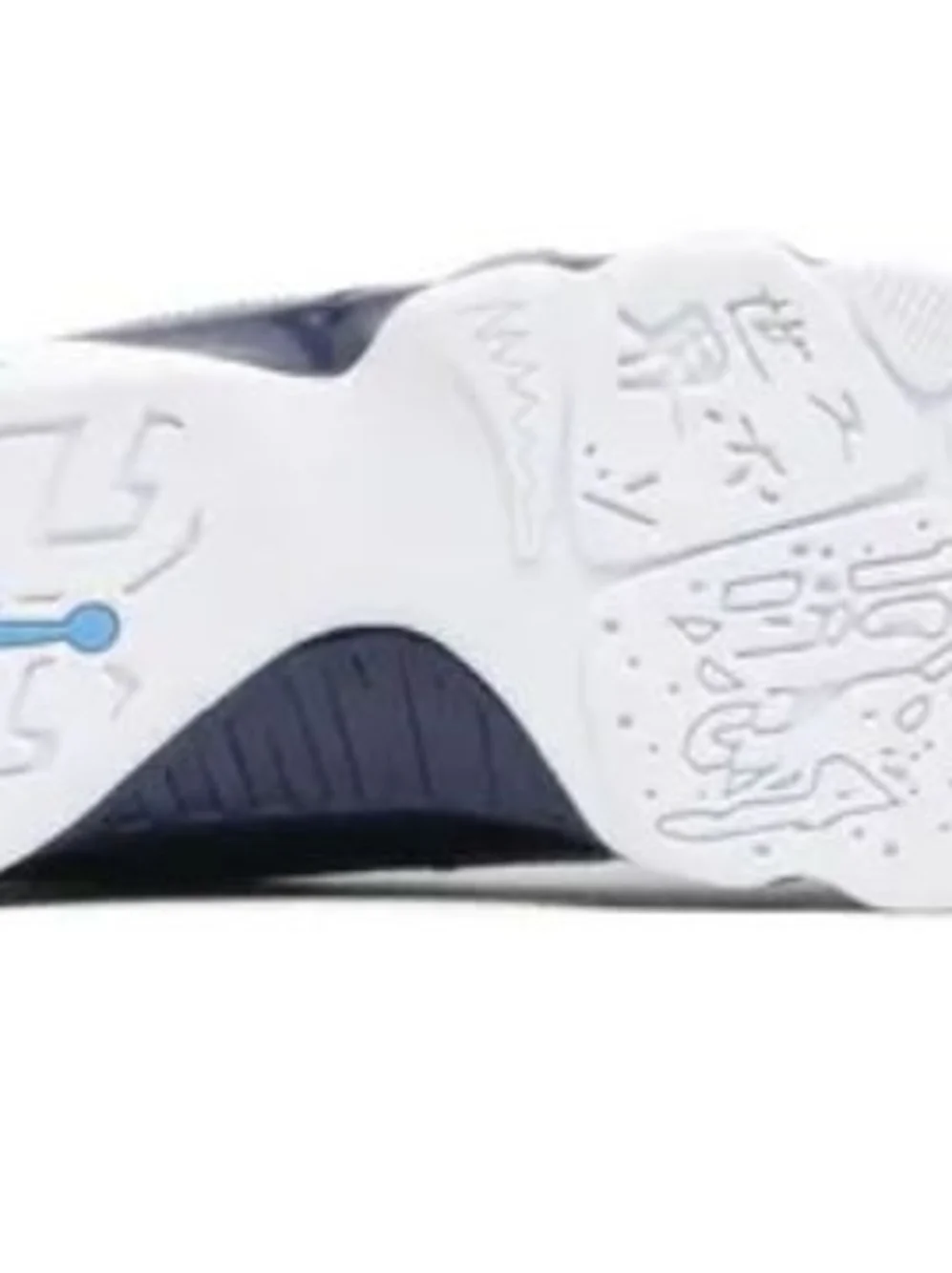 Air Jordan 9 Retro UNC White & Navy Basketball Sneakers